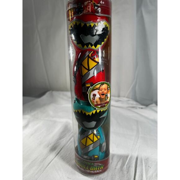 Power Rangers Dino Super Charge Bubble Bath 2 Pack 3.38 Oz 100 ml Each NEW - Picture 3 of 15